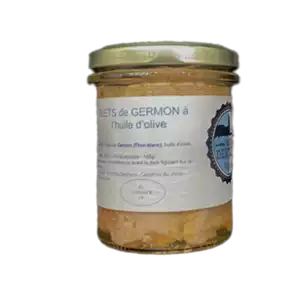 Acheter Filets de germon (thon) <br> à l'huile d'olive  - Maison Desclaux