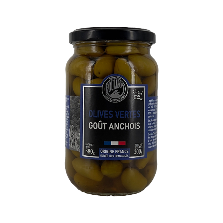 Olive Goût Anchois - 380g