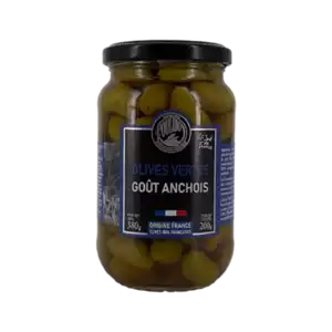 Acheter Olive Goût Anchois - 380g  - Maison Desclaux