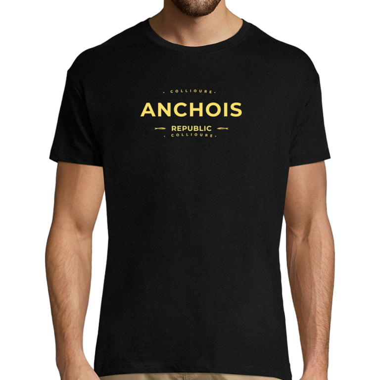 T-shirt (M) <br> Anchois République