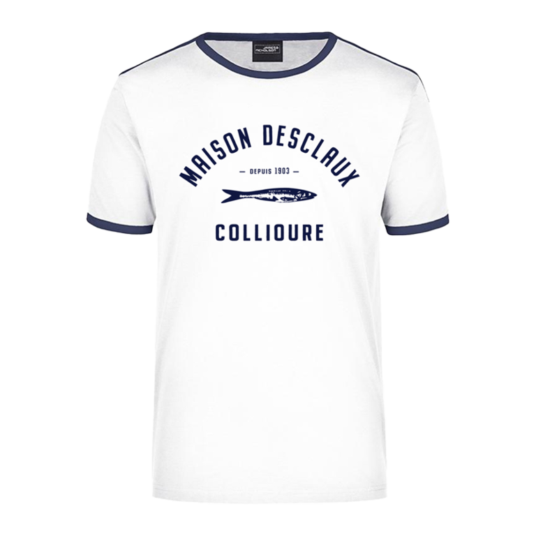 Tshirt bleu <br> Maison Desclaux